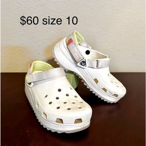 Crocs, worn once